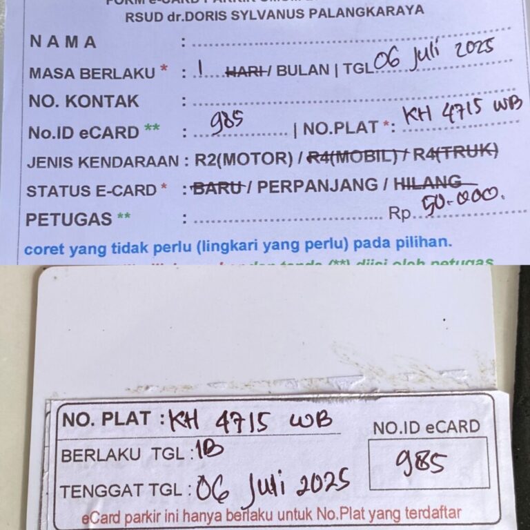 Kartu Member perpanjang