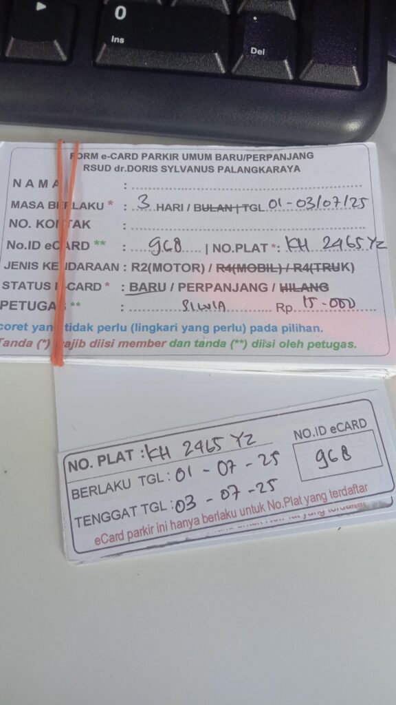 Kartu Member perpanjang id 968