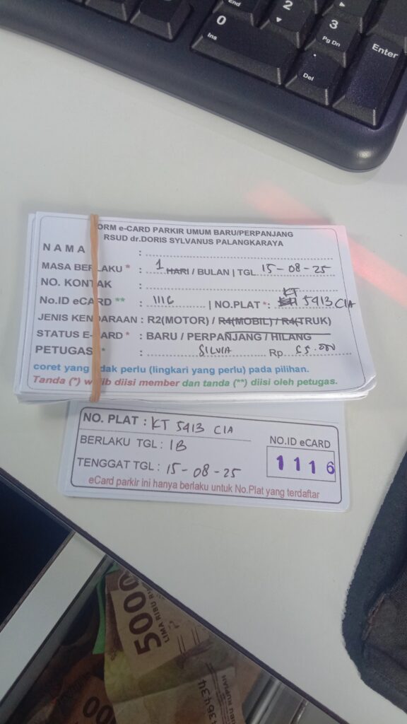 Kartu Member baru id 1116