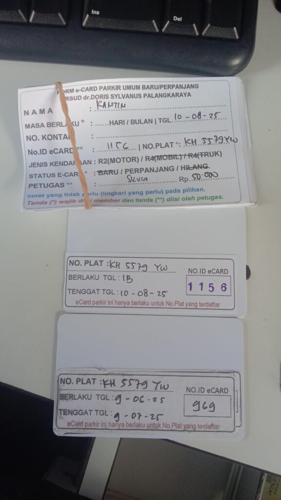 Kartu Member baru id 1156