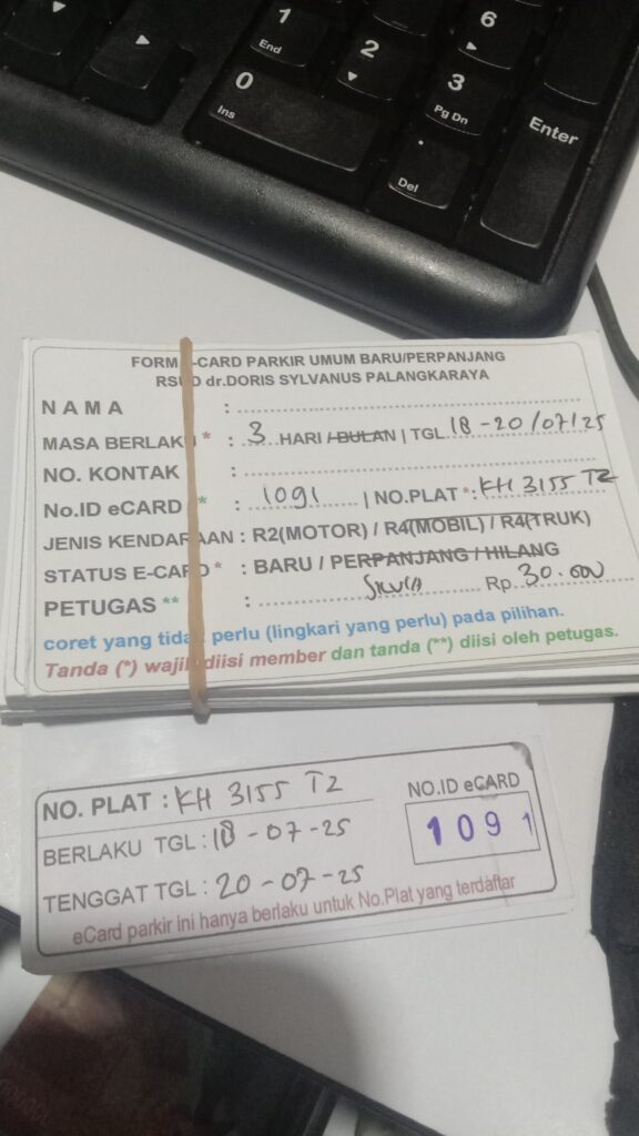 Kartu Member baru id 1091