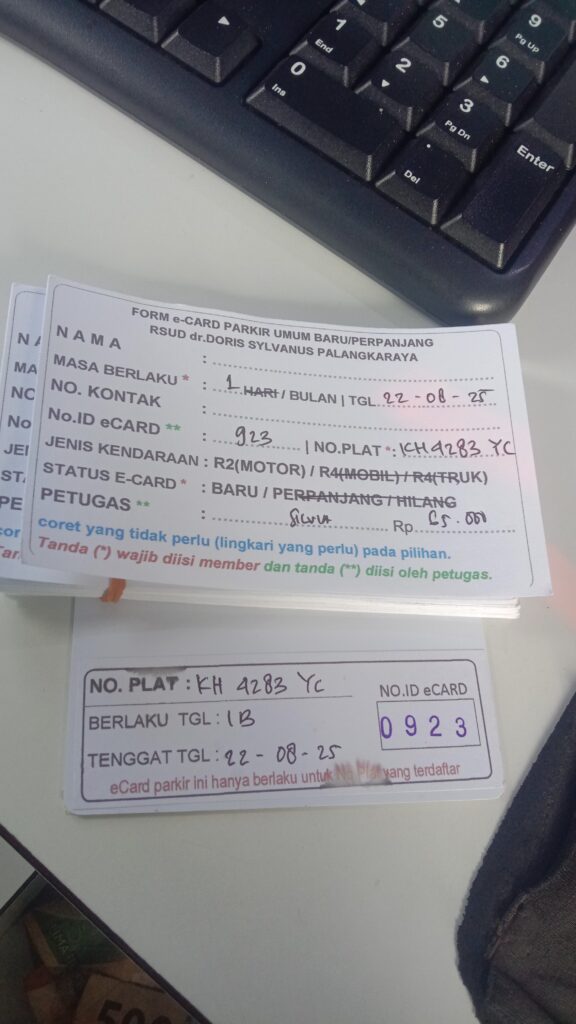 Kartu Member baru id 923