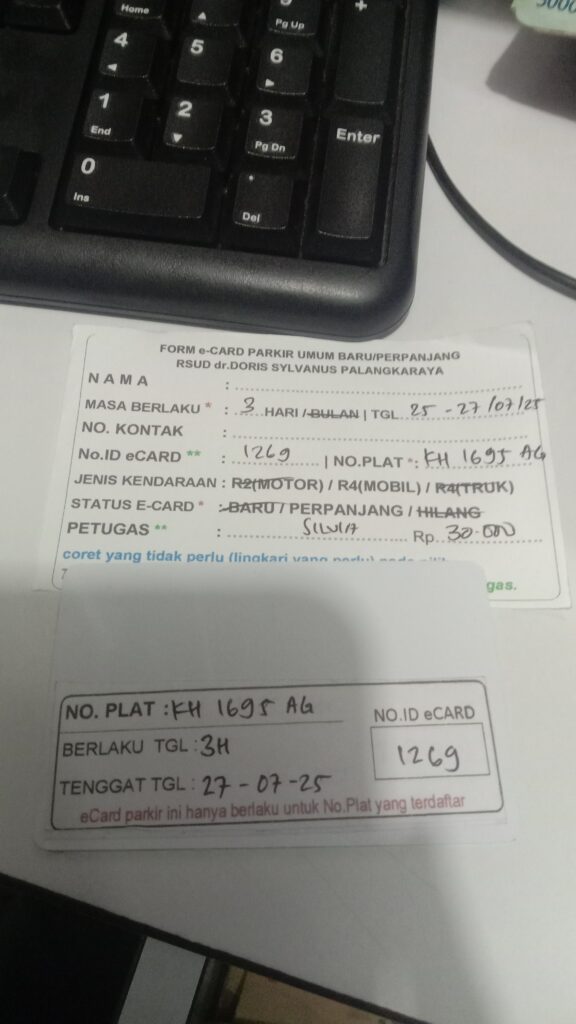 Kartu Member perpanjang id 1269