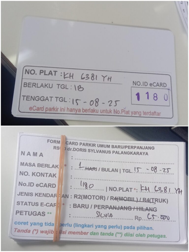 Kartu Member baru id 1180
