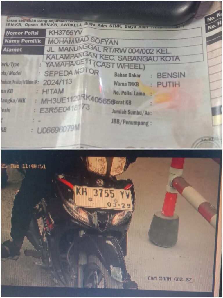 Tiket Hilang