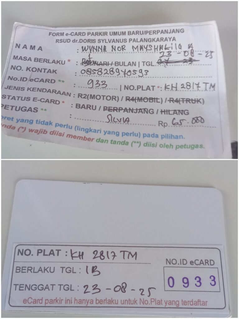 Kartu Member baru id 933