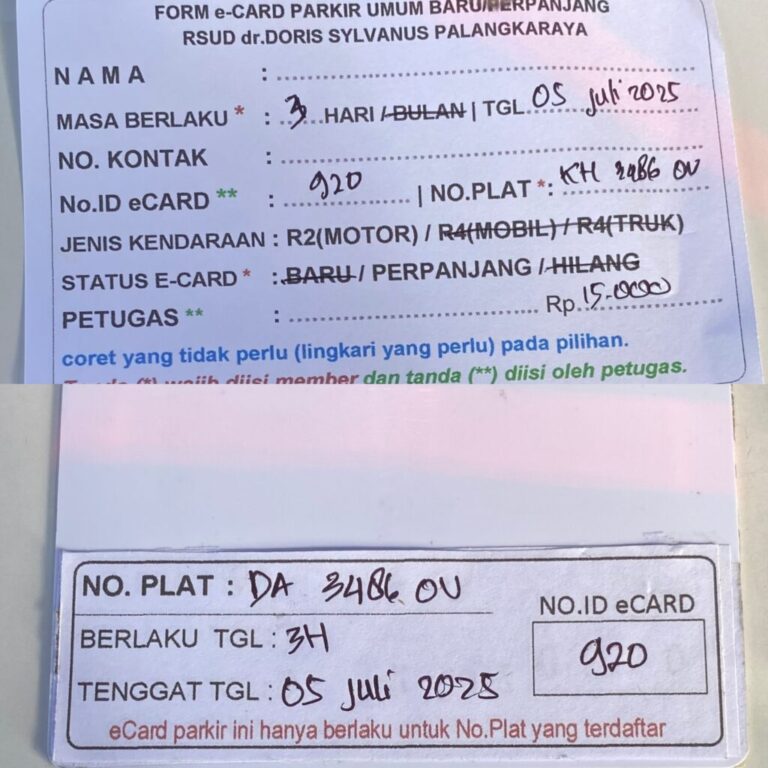 Kartu Member perpanjang