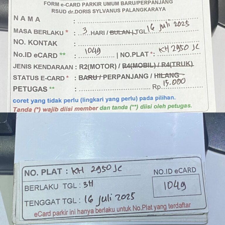 Kartu Member perpanjang