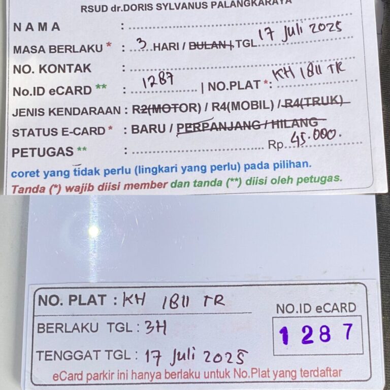 Kartu Member baru