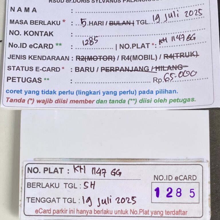 Kartu Member baru