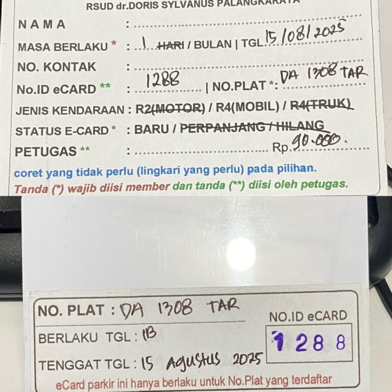 Kartu Member baru