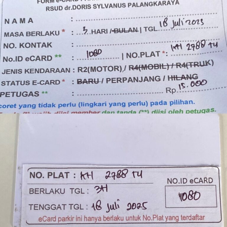 Kartu Member perpanjang