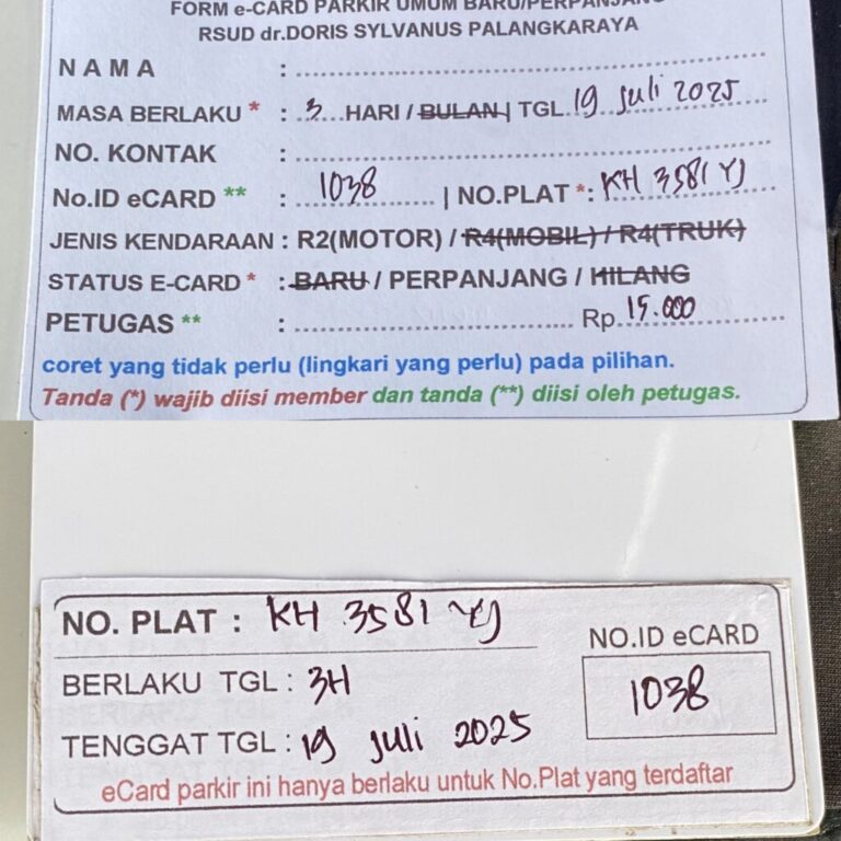 Kartu Member perpanjang
