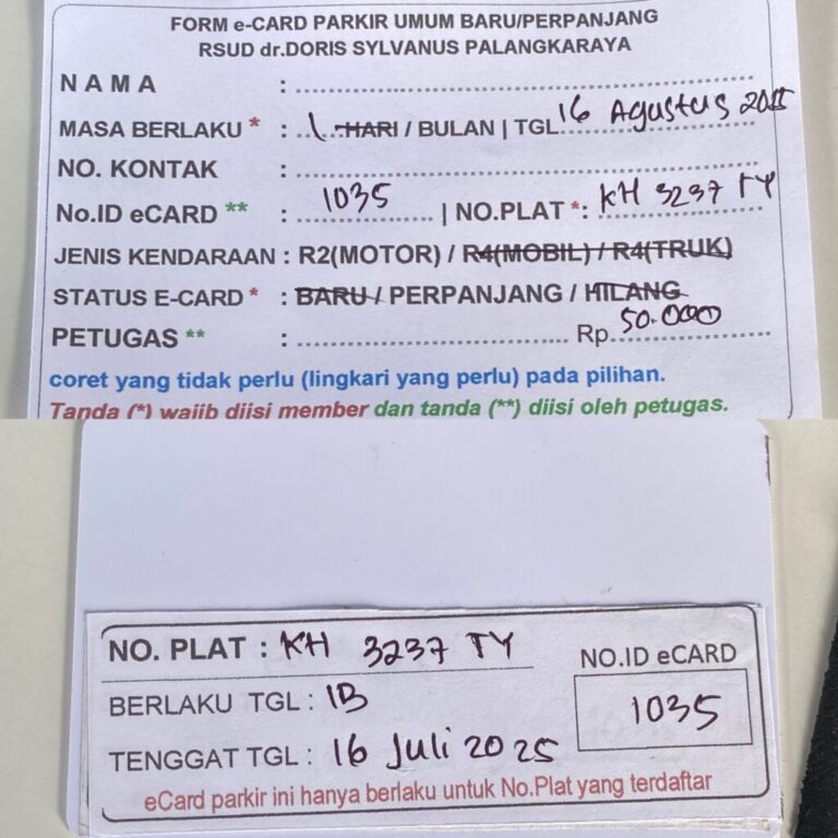 Kartu Member perpanjang