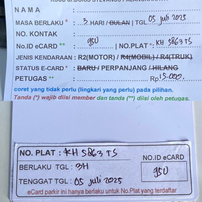Kartu Member baru