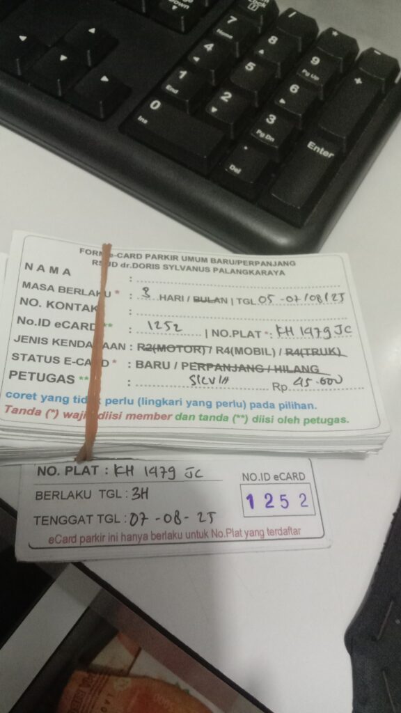 Kartu Member baru id 1252