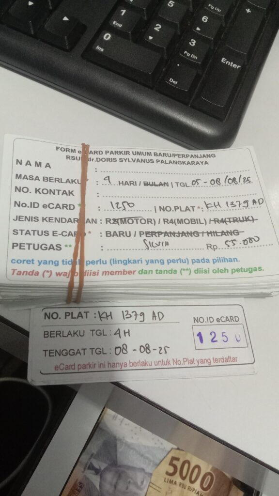 Kartu Member baru id 1250