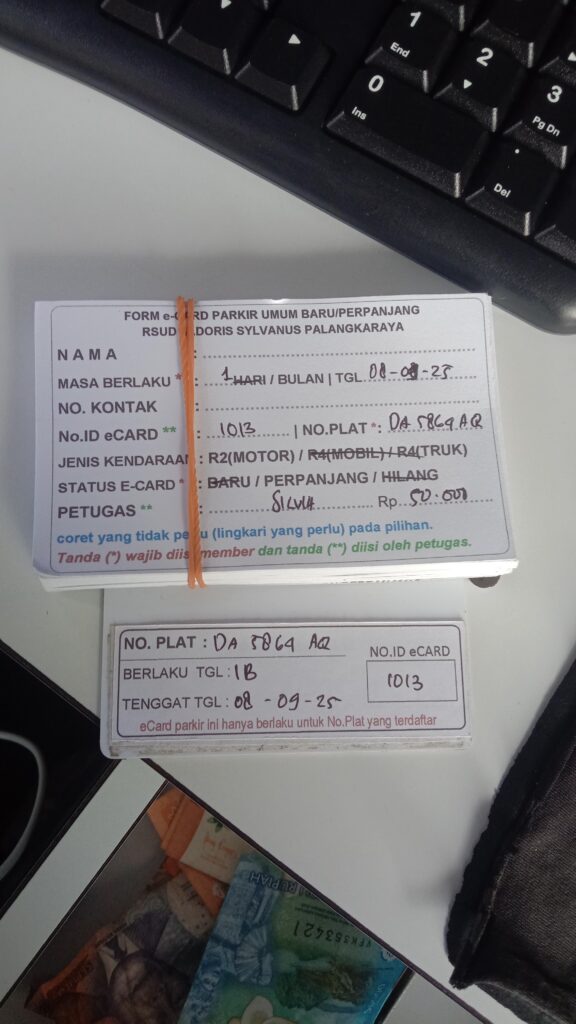 Kartu Member perpanjang id 1013