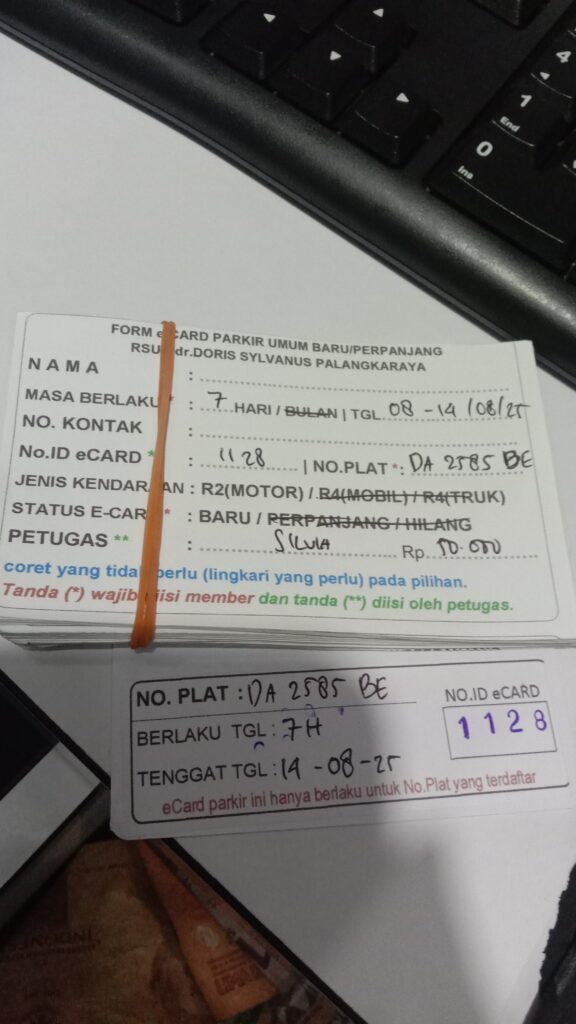 Kartu Member baru id 1128