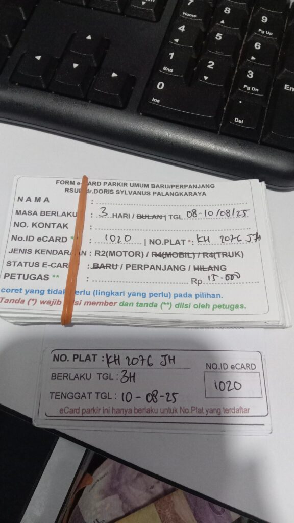 Kartu Member perpanjang id 1020