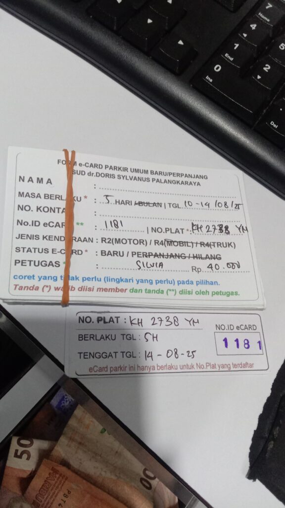 Kartu Member baru id 1181