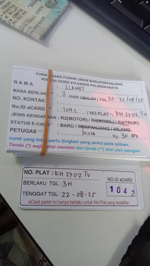 Kartu Member baru id 1042