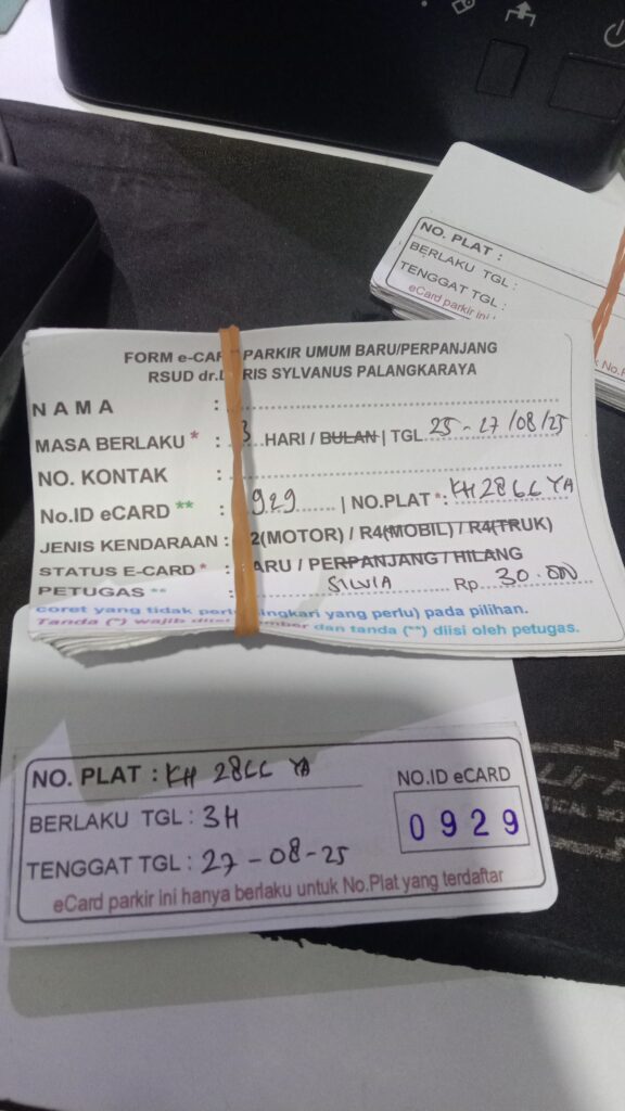 Kartu Member baru id 929