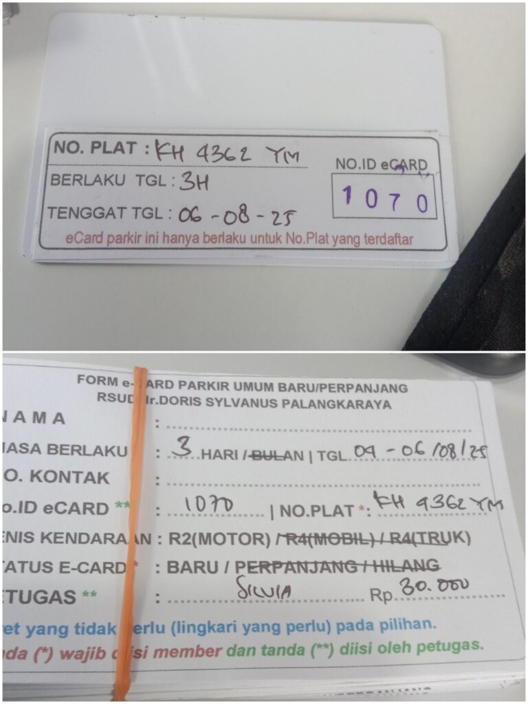 Kartu Member baru id 1070