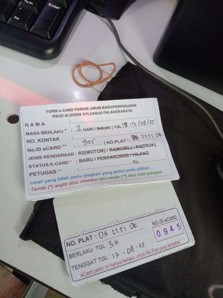 Kartu Member baru id 945