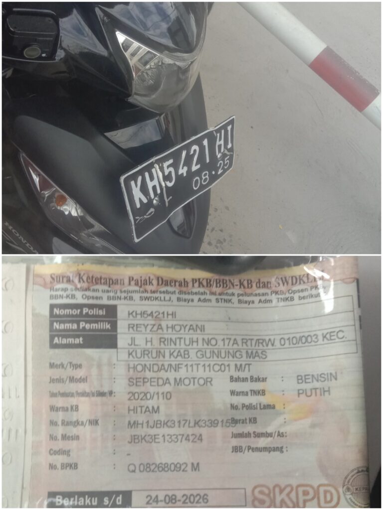 Tiket Hilang