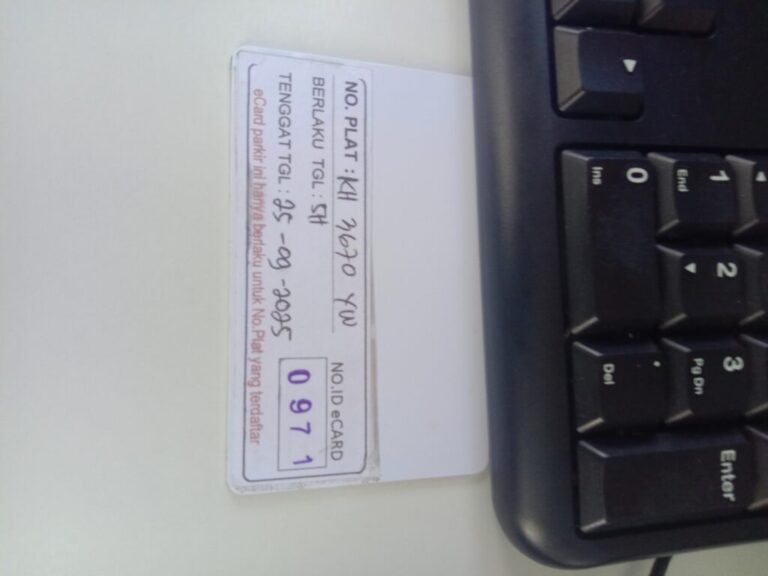 Kartu member kembali id 971