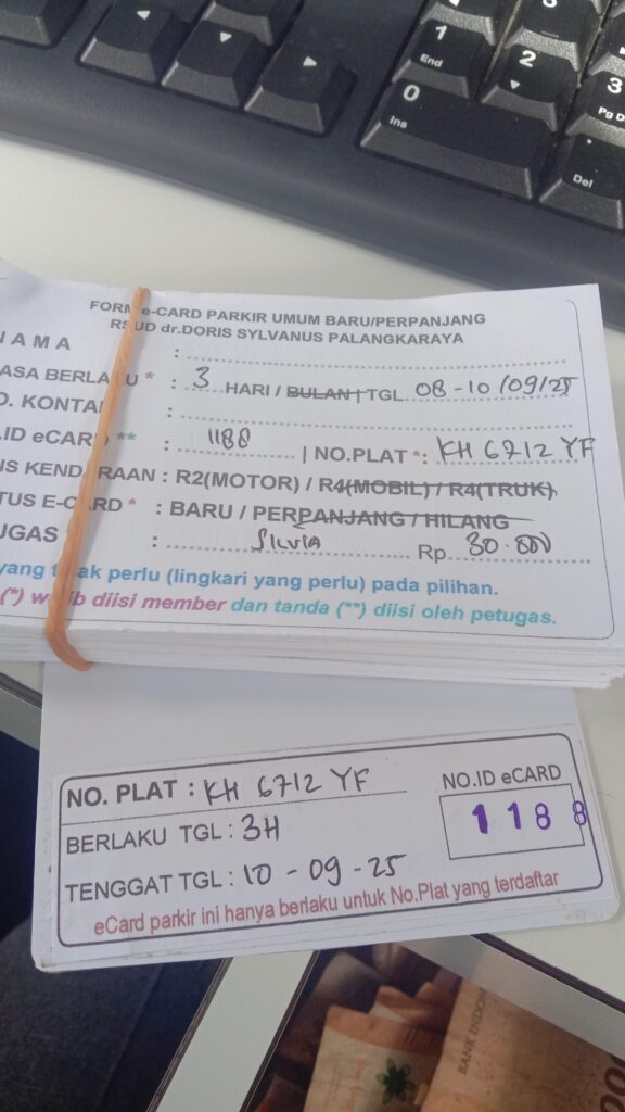Kartu Member baru id 1188