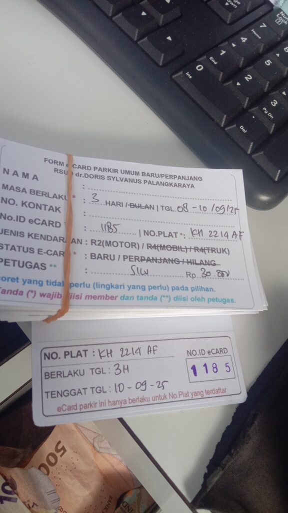 Kartu Member baru id 1185