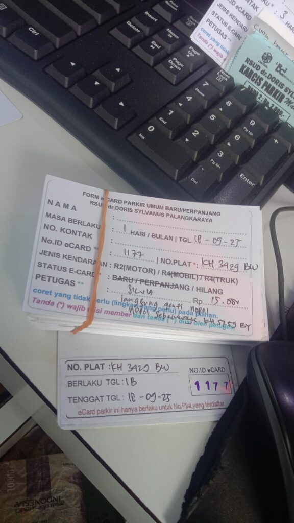 Kartu member id 1019 pindah ke id 1177