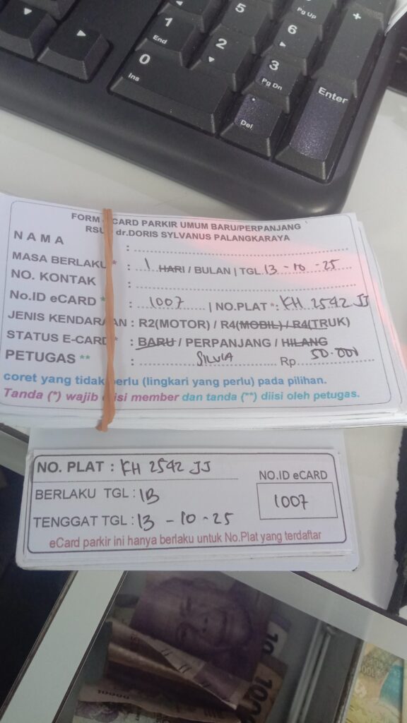 Kartu Member perpanjang id 1007