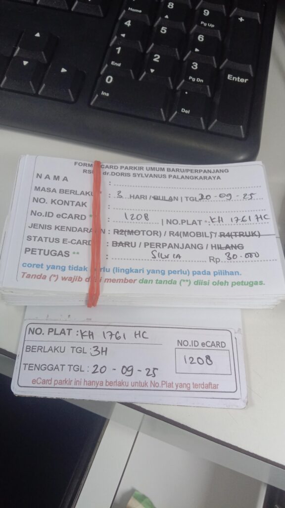 Kartu Member perpanjang id 1208
