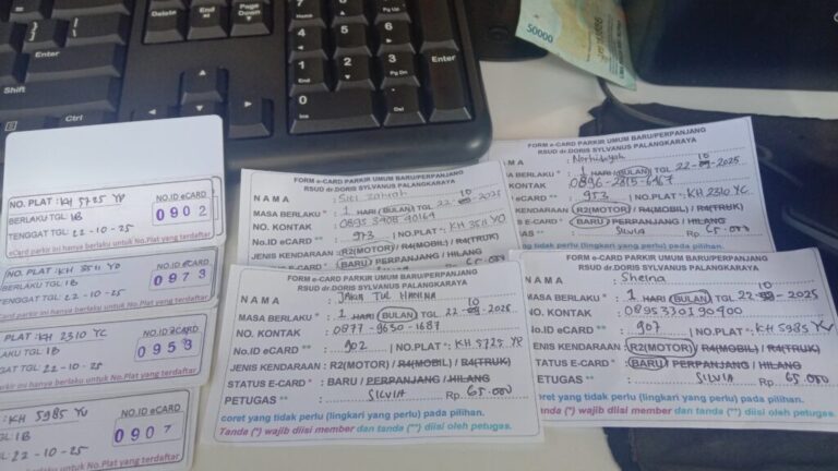 Kartu Member baru id 973, 902, 907,953.