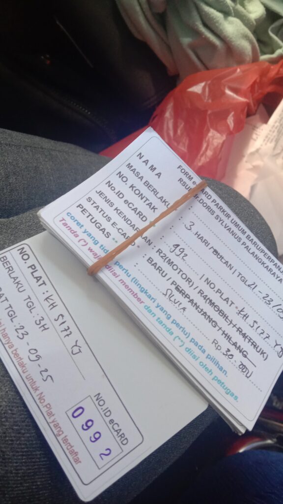 Kartu Member baru id 992