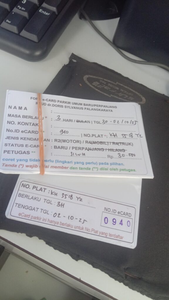 Kartu Member baru id 940