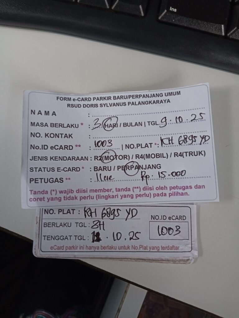 Kartu Member Perpanjang ID 1003