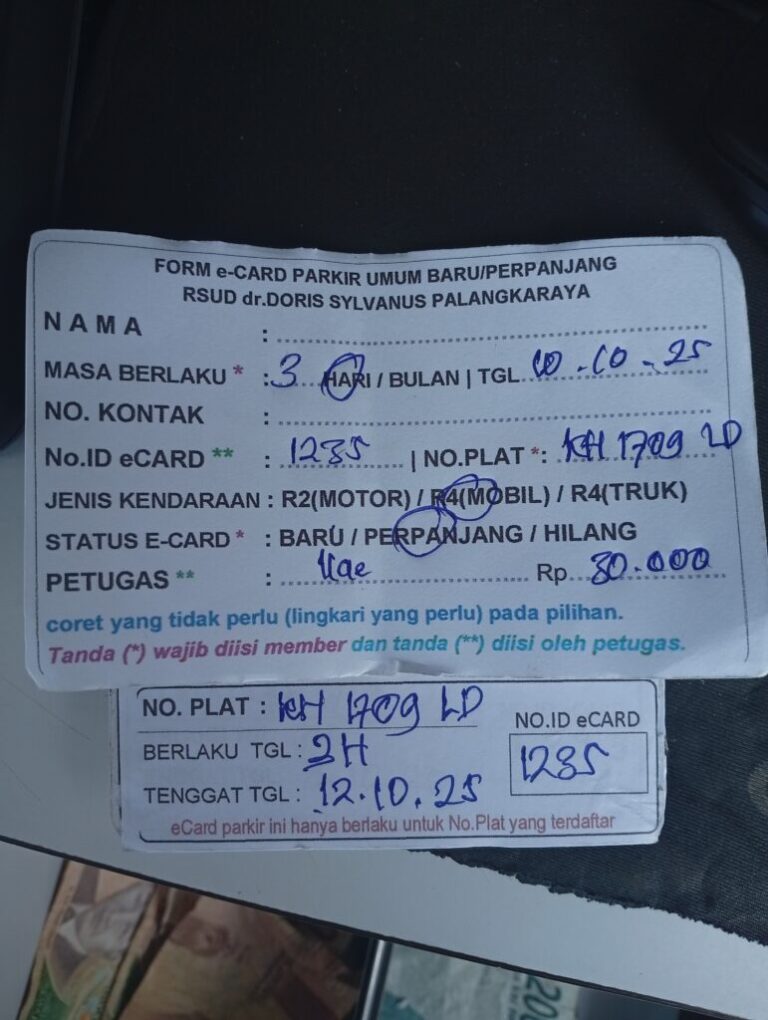 Kartu Member Perpanjang ID 1235