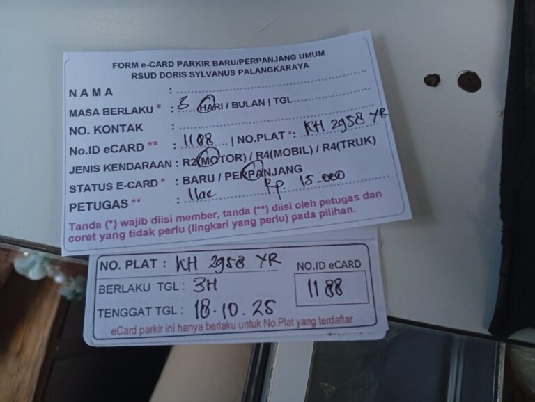 Kartu Member Perpanjang ID 1188