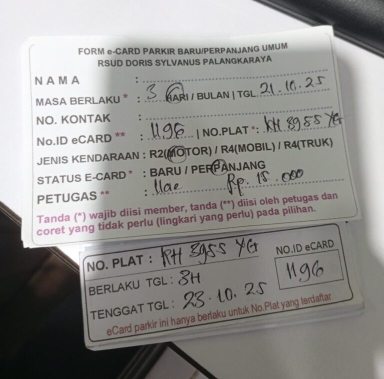 Kartu Member Perpanjang ID 1196