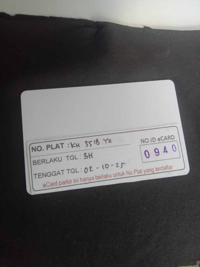 Kartu member kembali id 940