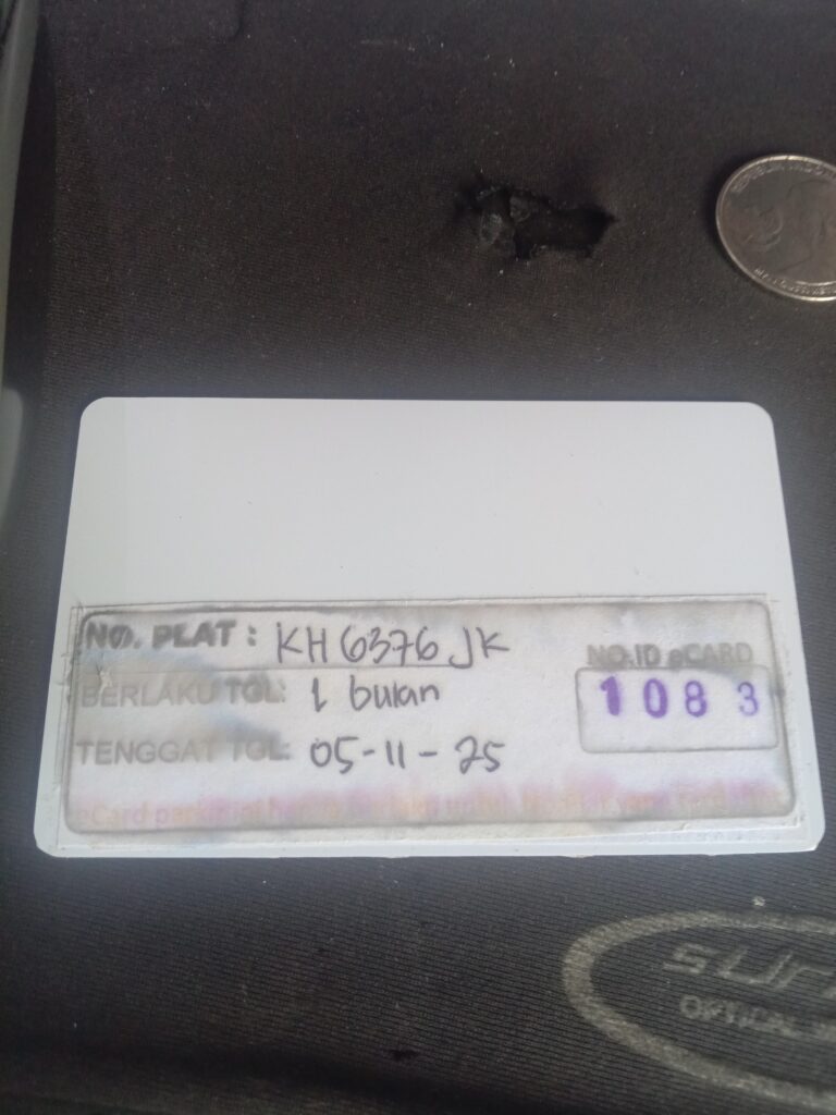 Kartu member kembali id 1083