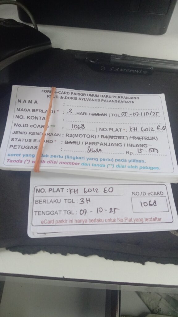 Kartu Member perpanjang id 1068