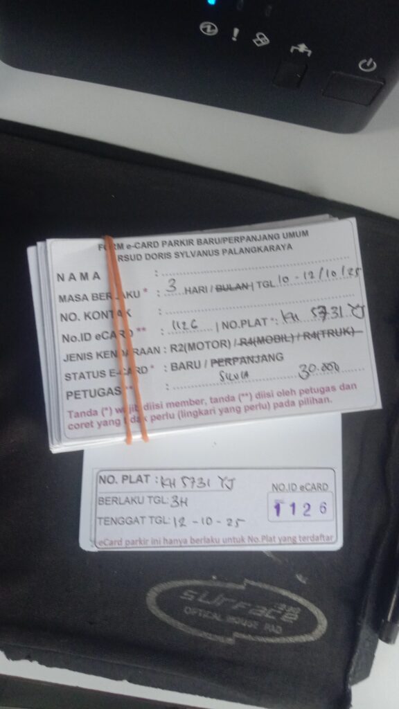 Kartu Member baru id 1126