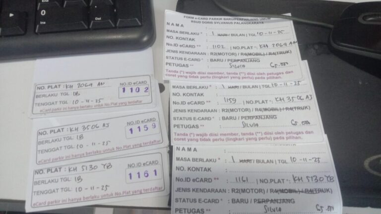 Kartu Member baru id 1161, 1159, 1102