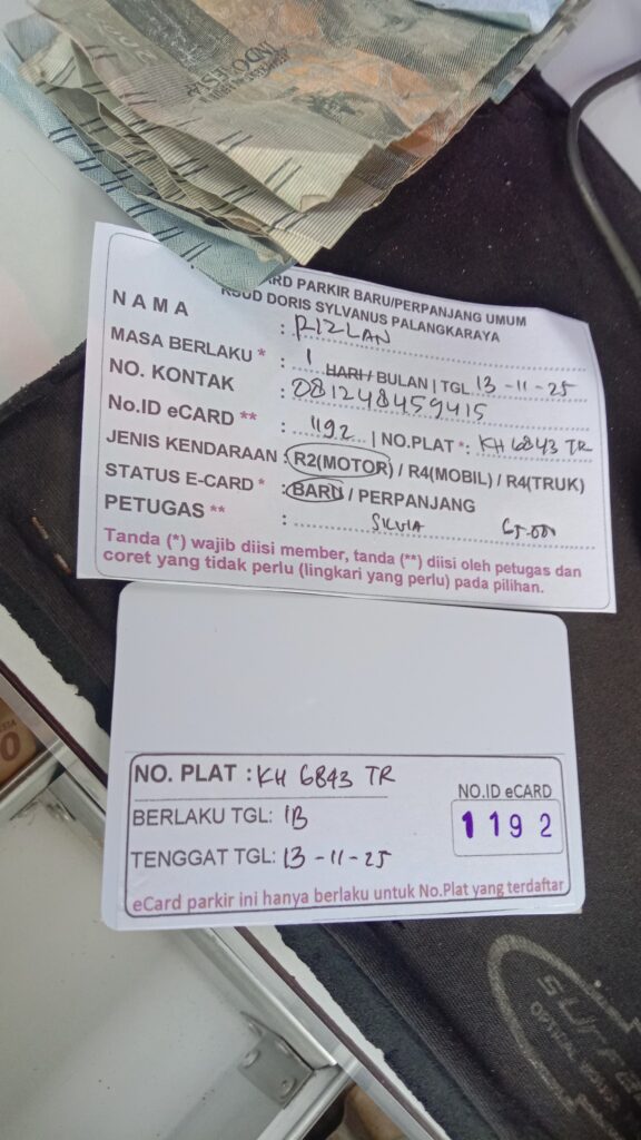 Kartu Member baru id 1192