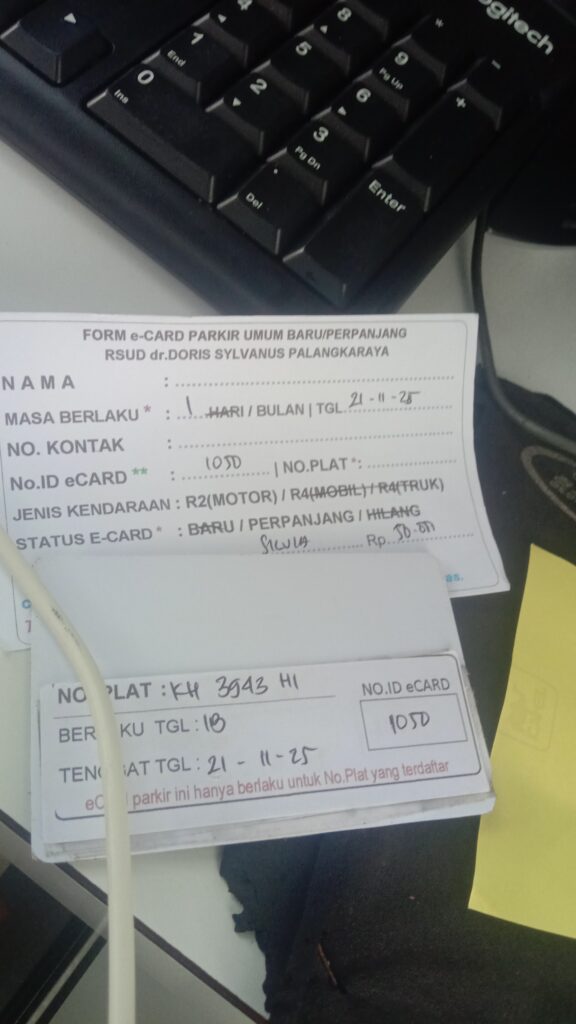 Kartu Member perpanjang id 1050